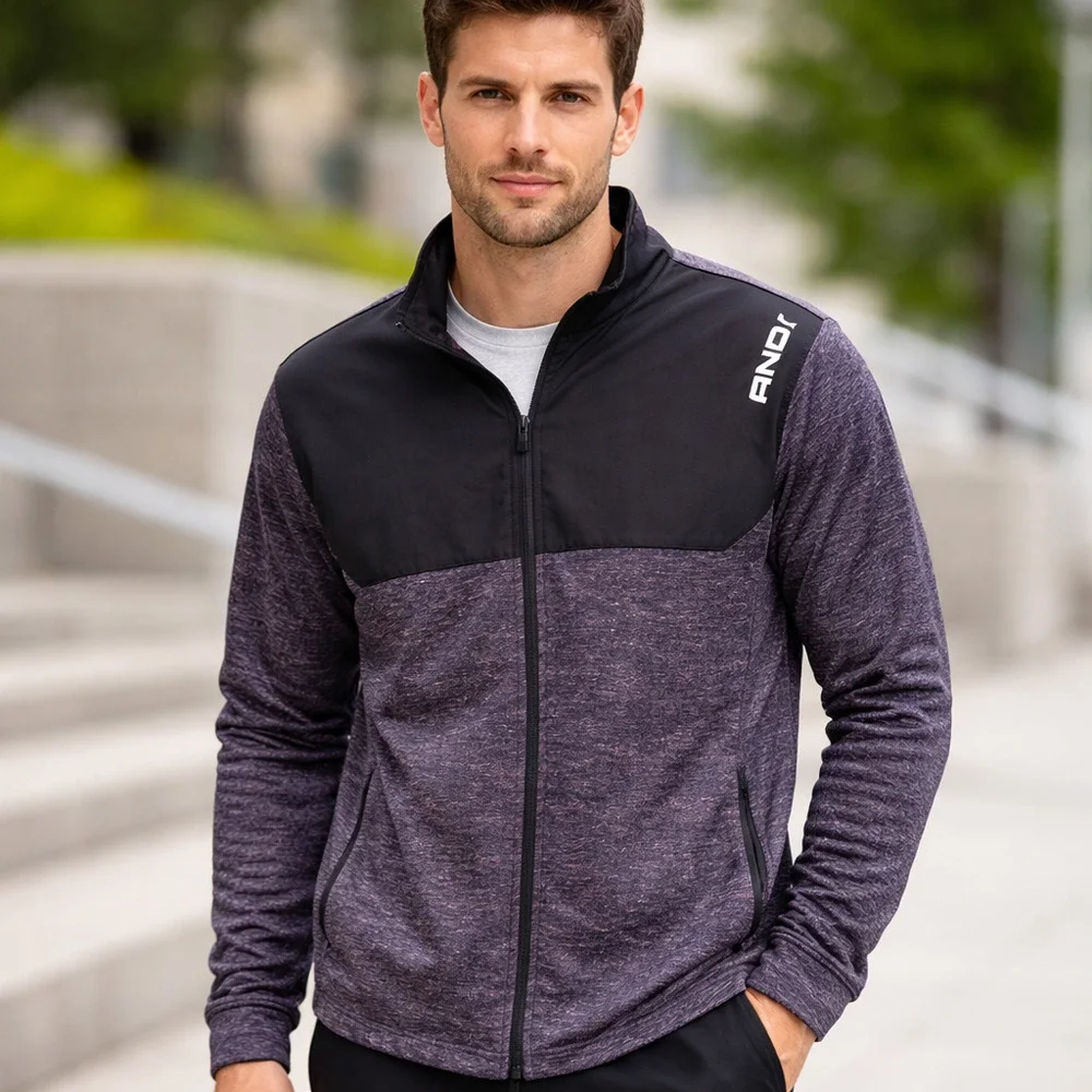 Men's AND1 Full Zip Hoodie Jacket w/ Pockets | Size Large - Picture 1 of 10